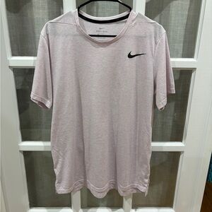 Nike Men's Light Pink Dri-FIT Tee
